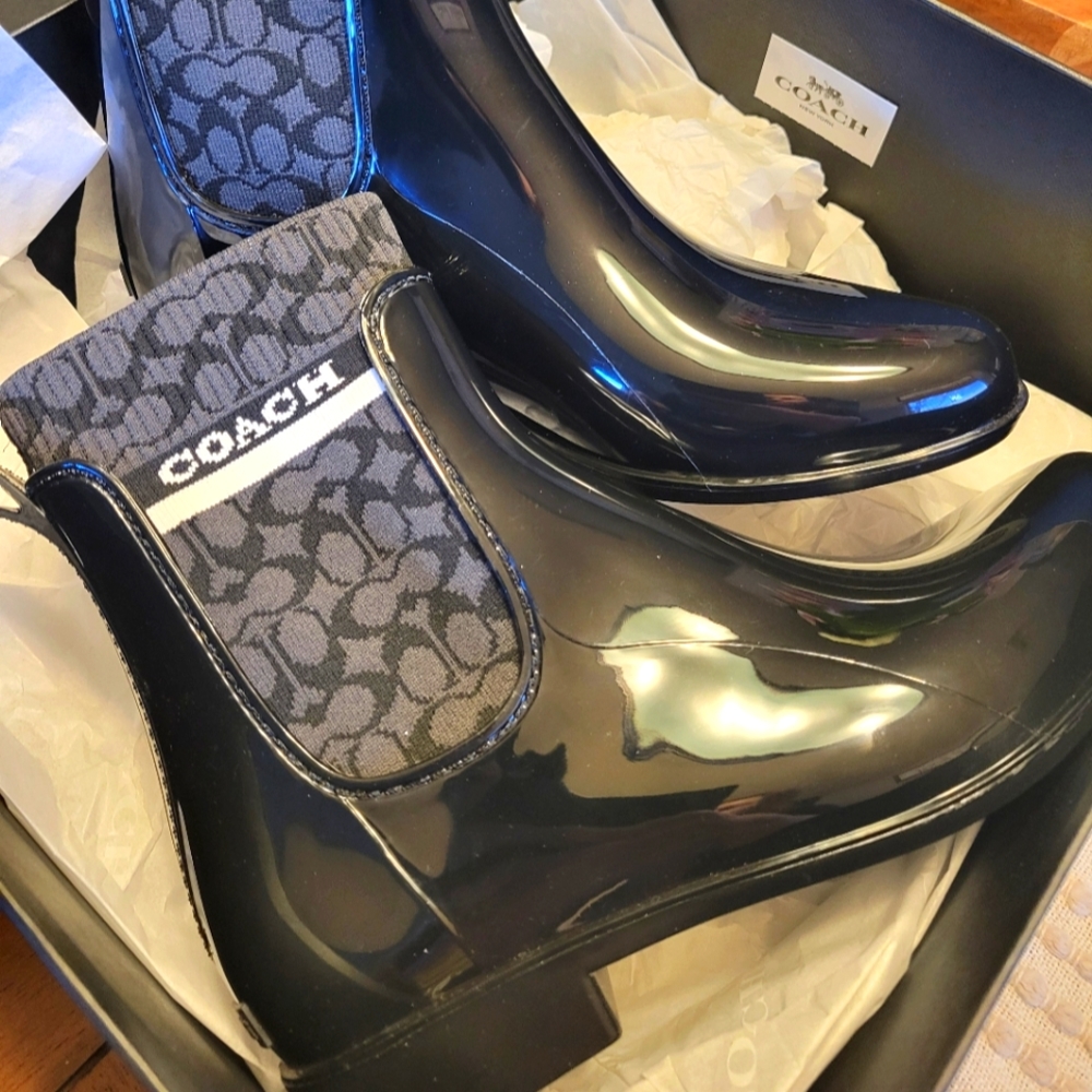 Coach Rain Boots